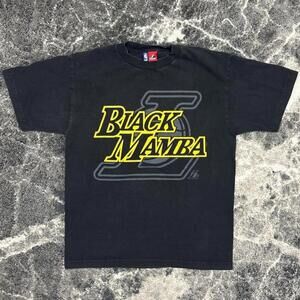 Kobe Bryant Shirt Mens Medium Black Mamba Y2K Los Angeles Lakers 2000S